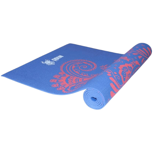 Tapete de yoga Odin Fit YM005A estampado, antiderrapante, em PVC, ideal para práticas de yoga, pilates e exercícios em estúdio ou em casa