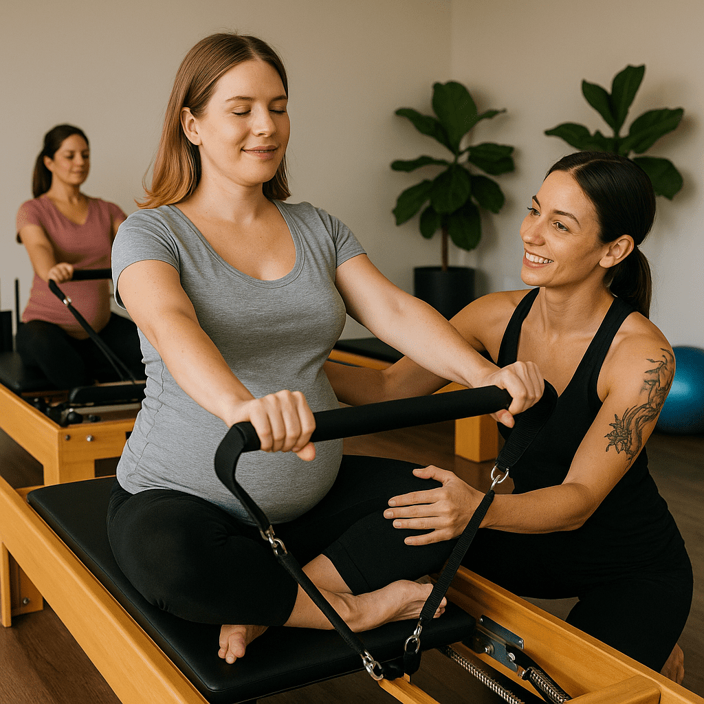 Pilates para gestantes na Tijuca