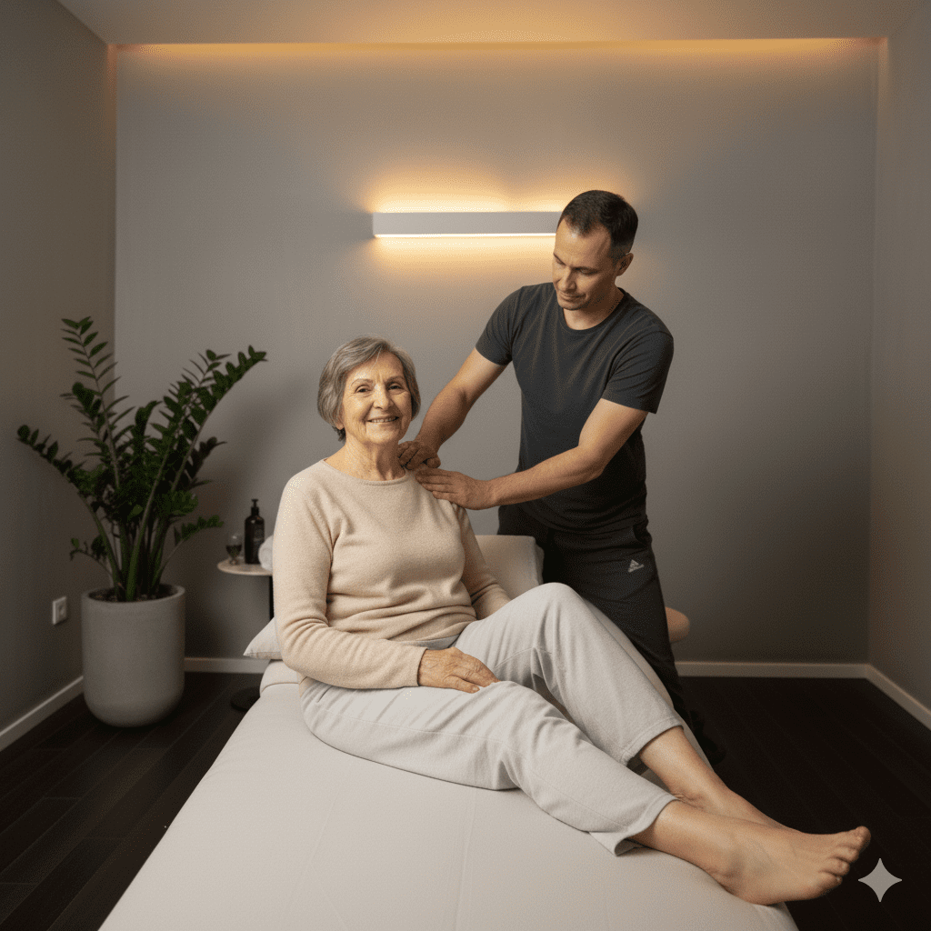 Shiatsu na Tijuca RJ para idosos