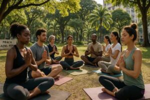 Conde de Bonfim, 302 - Sala 201: Onde o Yoga na Praça Saens Peña deixa de ser exercício e vira neurologia.