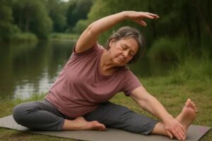 Quem tem artrite pode fazer yoga